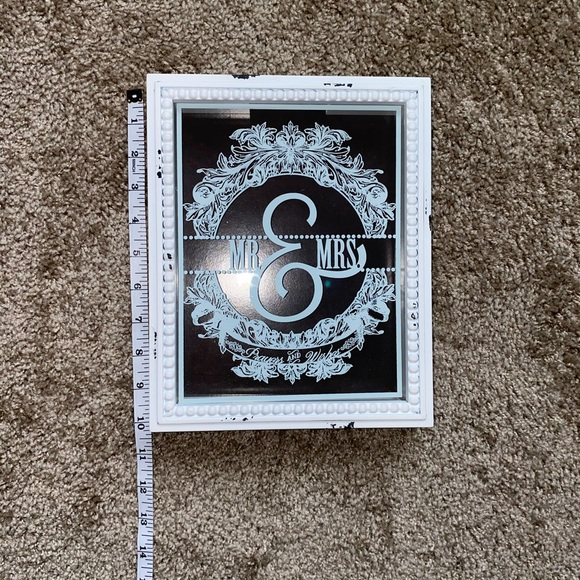 NWOT MR. & MRS. MARRIAGE ADVICE MEMORY BOX - Picture 5 of 6